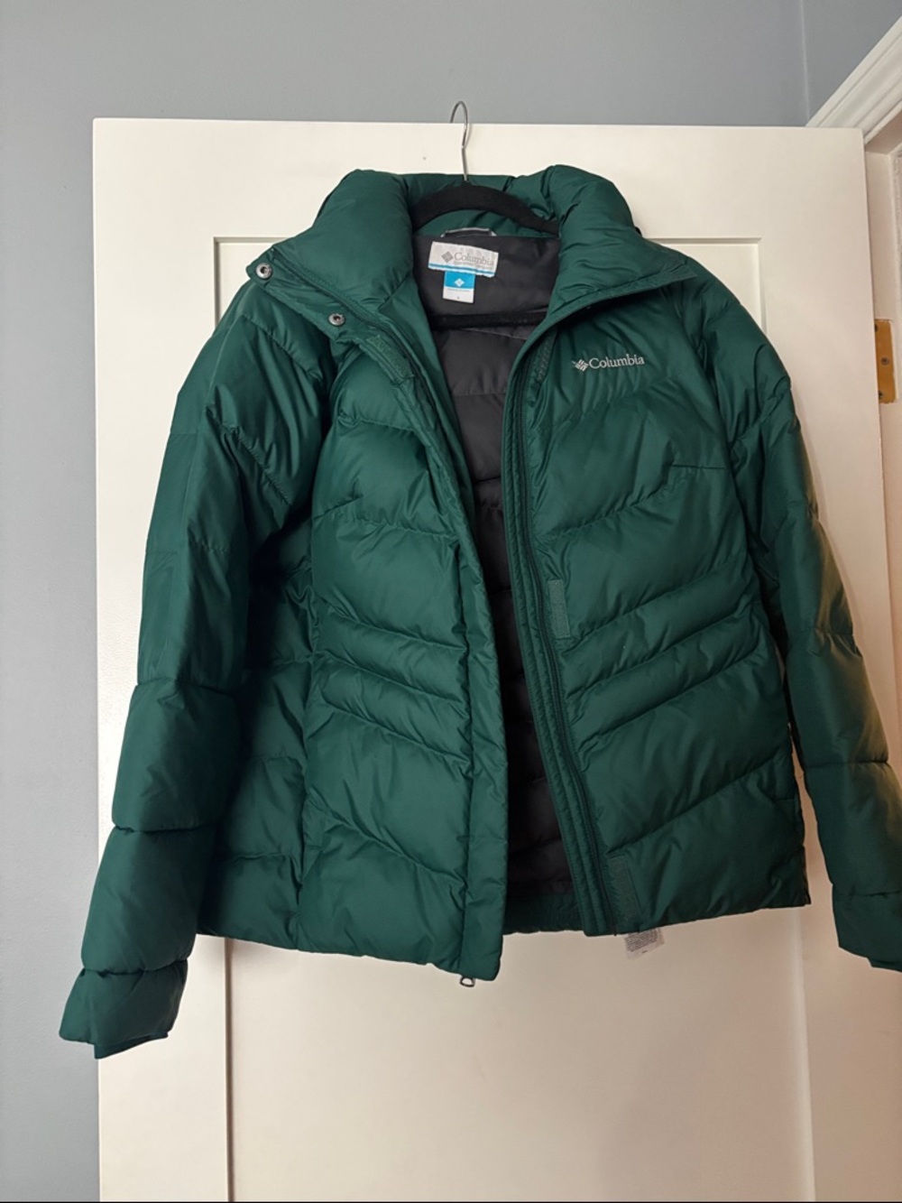 Columbia Forest Green Puffer Jacket
